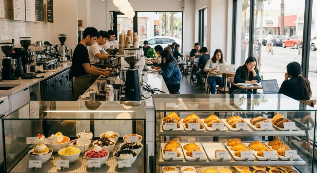 Best coffee shops in Koreatown near SageLA Apartments